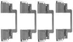 HELLA Set accesorii, placute frana HELLA 8DZ 355 204-701 (8DZ 355 204-701)