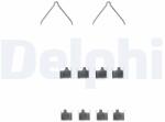 DELPHI Set accesorii, placute frana DELPHI LX0229 (LX0229)