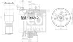 Febi Bilstein Burduf, suspensie pneumatica FEBI BILSTEIN 199242 (199242)
