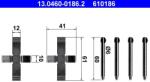 ATE Set accesorii, placute frana ATE 13.0460-0186.2 (13.0460-0186.2)