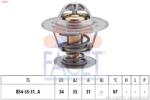 FACET Termostat, lichid racire FACET 7.8223S (7.8223S)
