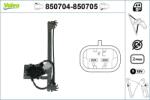 VALEO Mecanism actionare geam VALEO 850704 (850704)