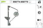 VALEO Mecanism actionare geam VALEO 850774 (850774) - fixbox