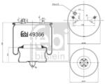 Febi Bilstein Burduf, suspensie pneumatica FEBI BILSTEIN 49366 (49366)