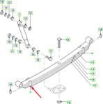 Original Ford Pachet arc cu foi ORIGINAL FORD 1416189 (1416189)