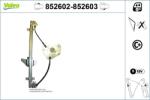 VALEO Mecanism actionare geam VALEO 852602 (852602)