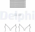 DELPHI Set accesorii, placute frana DELPHI LX0691 (LX0691)