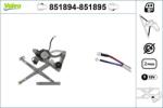 VALEO Mecanism actionare geam VALEO 851894 (851894)