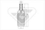 Hutchinson Kit protectie praf, amortizor Hutchinson KP111 (KP111)