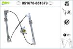 VALEO Mecanism actionare geam VALEO 851678 (851678)
