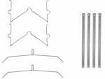 TEXTAR Set accesorii, placute frana TEXTAR 82547600 (82547600)