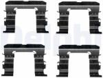 DELPHI Set accesorii, placute frana DELPHI LX0613 (LX0613)