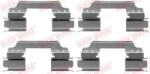 Quick Brake Set accesorii, placute frana QUICK BRAKE 109-1649 (109-1649)