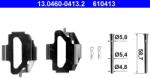 ATE Set accesorii, placute frana ATE 13.0460-0413.2 (13.0460-0413.2)