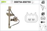 VALEO Mecanism actionare geam VALEO 850754 (850754)