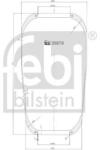 Febi Bilstein Burduf, suspensie pneumatica FEBI BILSTEIN 35879 (35879)