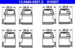 ATE Set accesorii, placute frana ATE 13.0460-0507.2 (13.0460-0507.2)