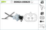 VALEO Mecanism actionare geam VALEO 850624 (850624)