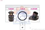 FACET Termostat, lichid racire FACET 7.8559K (7.8559K)