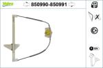 VALEO Mecanism actionare geam VALEO 850990 (850990)