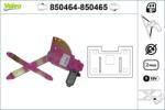 VALEO Mecanism actionare geam VALEO 850464 (850464)