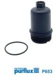 PURFLUX Capac, carcasa filtru ulei PURFLUX P653 (P653)