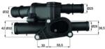 MAHLE Termostat, lichid racire MAHLE TM 1 105 (TM 1 105)