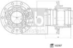 Febi Bilstein Butuc roata FEBI BILSTEIN 182087 (182087)