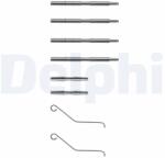 DELPHI Set accesorii, placute frana DELPHI LX0068 (LX0068)
