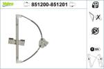 VALEO Mecanism actionare geam VALEO 851200 (851200) - fixbox