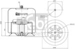 Febi Bilstein Burduf, suspensie pneumatica FEBI BILSTEIN 101270 (101270)