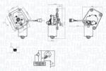 Magneti Marelli Motor stergator MAGNETI MARELLI 064374900010 (064374900010)