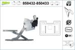 VALEO Mecanism actionare geam VALEO 850432 (850432)