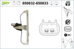 VALEO Mecanism actionare geam VALEO 850832 (850832) - fixbox