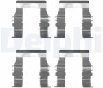 DELPHI Set accesorii, placute frana DELPHI LX0171 (LX0171)