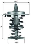 MAHLE Termostat, lichid racire MAHLE TX 82 80D (TX 82 80D)