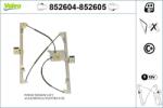 VALEO Mecanism actionare geam VALEO 852604 (852604)