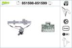 VALEO Mecanism actionare geam VALEO 851598 (851598)