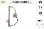 VALEO Mecanism actionare geam VALEO 851364 (851364)