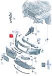 Original Vw Group Capac carlig remorcare ORIGINAL VW GROUP 4G0807241GRU (4G0807241GRU)