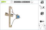 VALEO Mecanism actionare geam VALEO 850884 (850884) - fixbox
