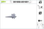 VALEO Mecanism actionare geam VALEO 851850 (851850)