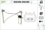 VALEO Mecanism actionare geam VALEO 850388 (850388)