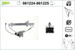 VALEO Mecanism actionare geam VALEO 861224 (861224)
