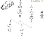 Original Renault Kit flansa amortizor axa fata ORIGINAL RENAULT 543A06915R (54 3A 069 15R)