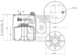 Febi Bilstein Burduf, suspensie pneumatica FEBI BILSTEIN 106772 (106772)