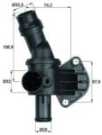 MAHLE Termostat, lichid racire MAHLE TI 8 87 (TI 8 87)