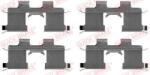 Quick Brake Set accesorii, placute frana QUICK BRAKE 109-1667 (109-1667)