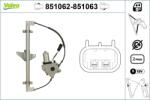 VALEO Mecanism actionare geam VALEO 851062 (851062)