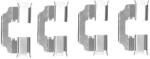 TEXTAR Set accesorii, placute frana TEXTAR 82076100 (82076100)